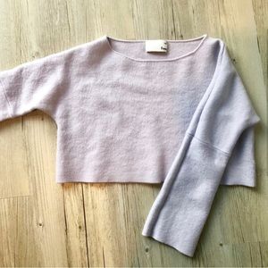 Aritzia Wilfred crop knit